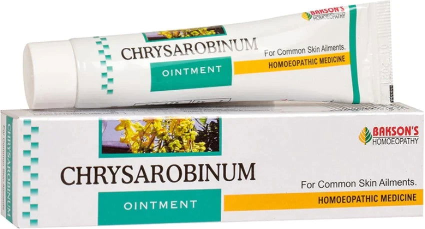 Bakson Chrysarobinum Ointment (25g) - Golden-Patel Son