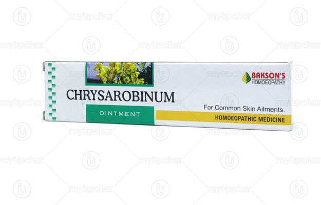 Bakson Chrysarobinum Ointment (25g) - Golden-Patel Son