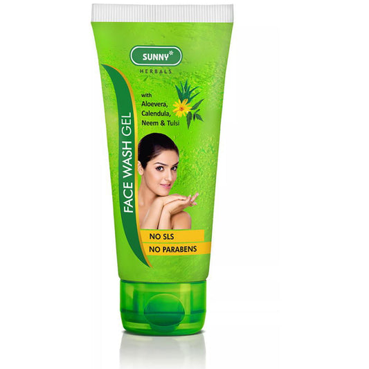 Bakson Face Wash Gel With Neem And Tulsi (110g) - Golden-Patel Son