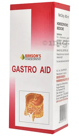 Bakson Gastro Aid Syrup (200ml) - Golden-Patel Son