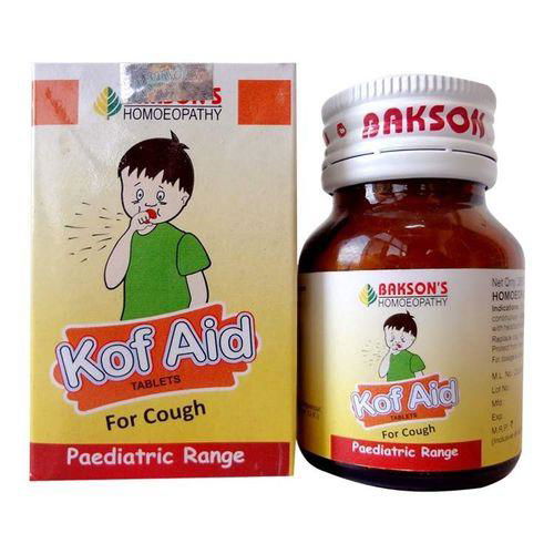 Bakson Kof Aid Paediatric for dry, spasmodic, allergic, congestive cough - Golden-Patel Son