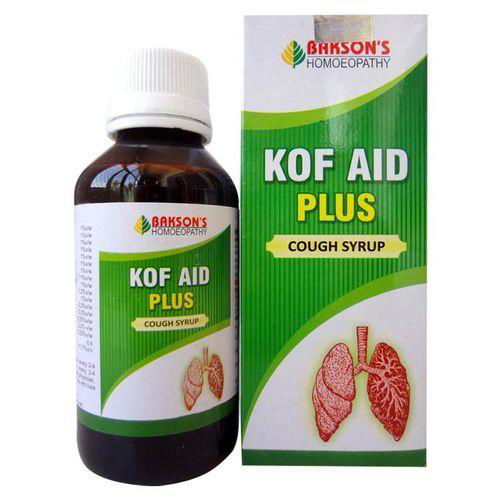 Bakson Kof Aid Plus Syrup for dry, spasmodic, allergic, congestive cough - Golden-Patel Son