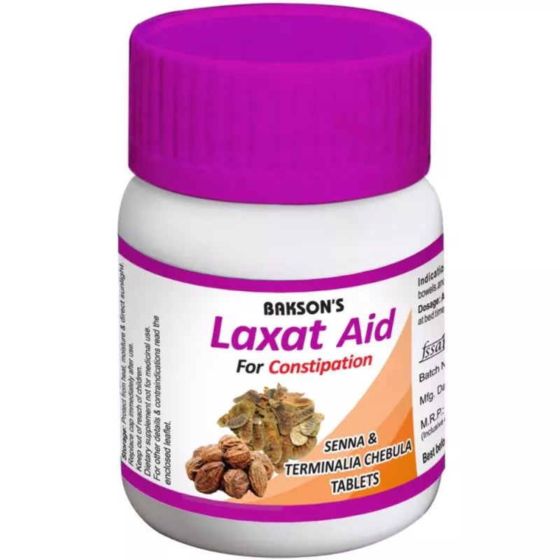 Bakson Laxat Aid Tablet (75tab) - Golden-Patel Son