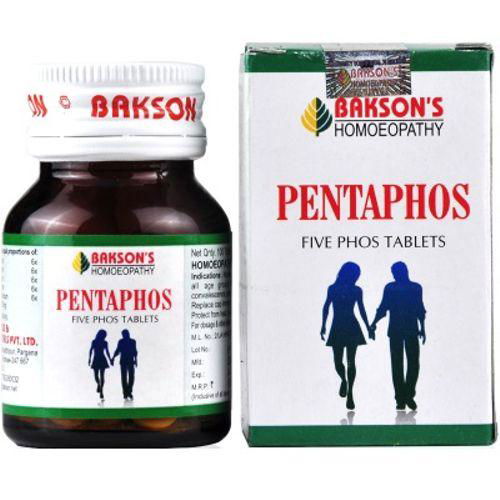 Bakson Pentaphos Five Phos Tablets for Wholesome Strength - Golden-Patel Son