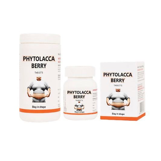 Bakson Phytolacca Berry Tablets - Safe and Natural Way to Combat Obesity - Golden-Patel Son