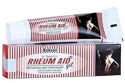 Bakson Rheum Aid Gel for pain, stiffness in joints and muscles, sprains - Golden-Patel Son