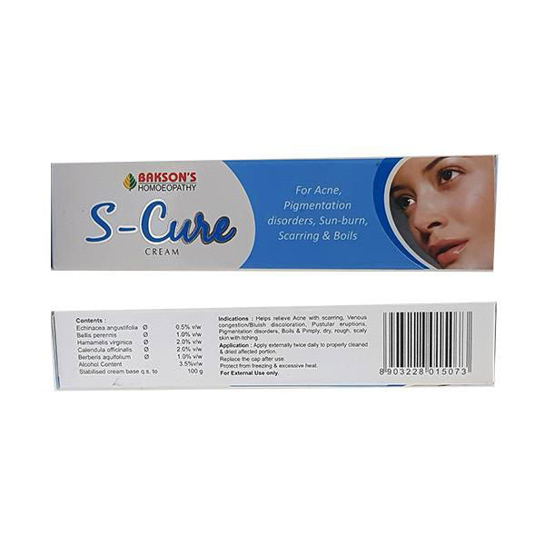 Bakson S Cure Cream (30g) - Golden-Patel Son