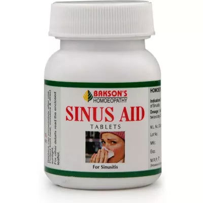 Bakson Sinus Aid Tabs (75tab) - Golden-Patel Son