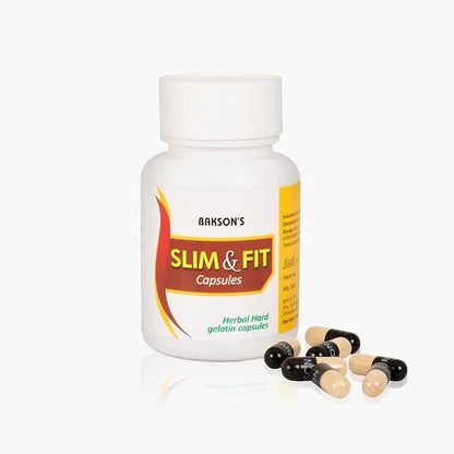 Bakson Slim & Fit Gelatin Capsules (30caps) - Golden-Patel Son