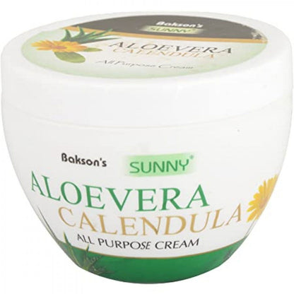 Bakson Sunny All Purpose Aloe Vera Calendula Cream (125g) - Golden-Patel Son