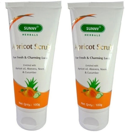 Bakson Sunny Apricot Scrub (100g) - Golden-Patel Son