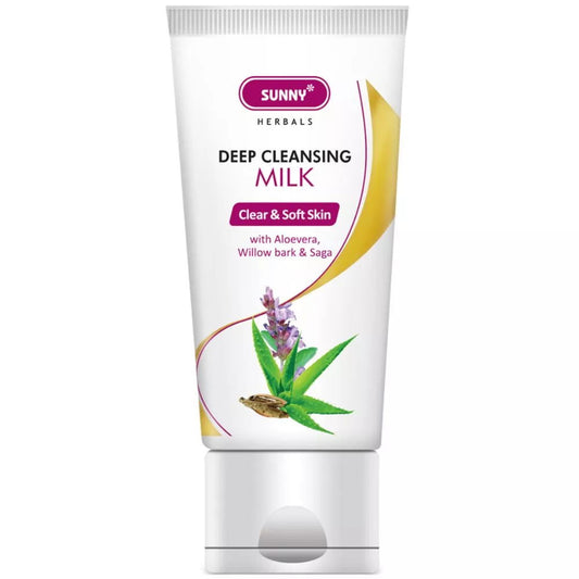 Bakson Sunny Deep Cleansing Milk with Aloevera (100ml) - Golden-Patel Son