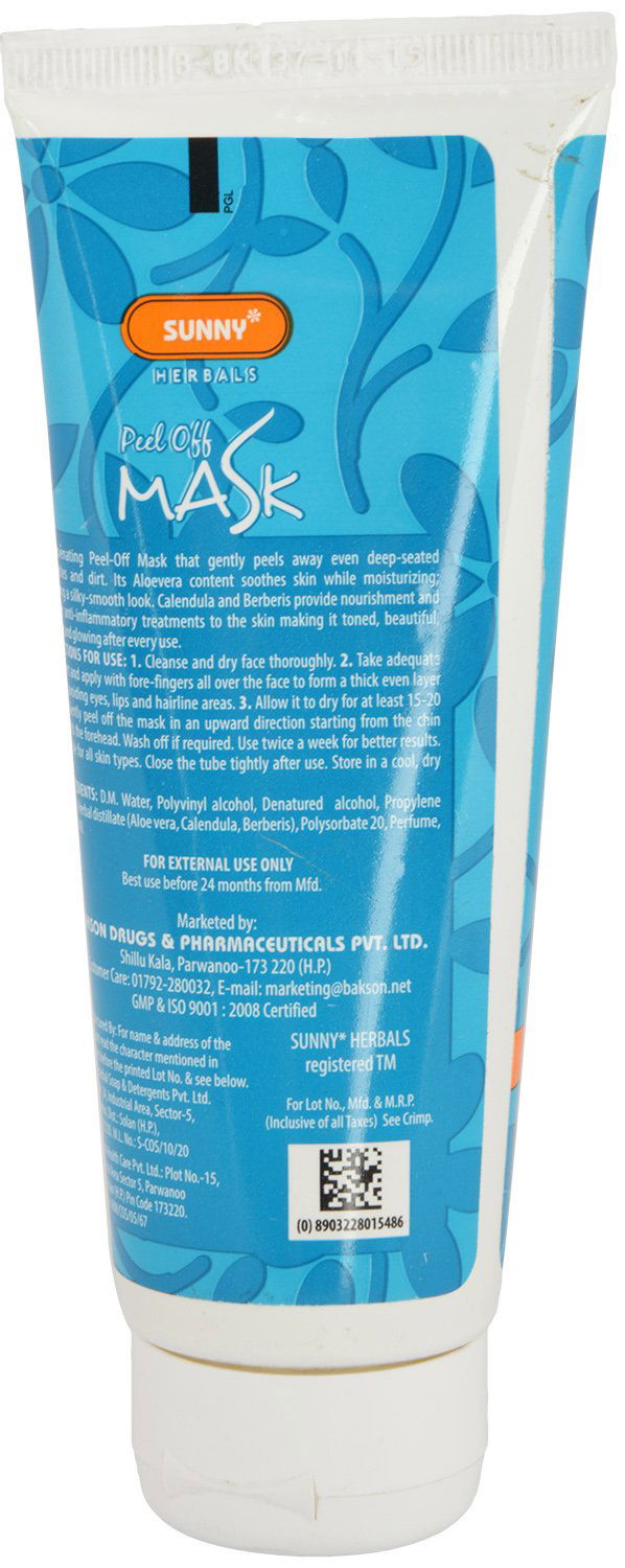 Bakson Sunny Peel Off Mask (100g) - Golden-Patel Son