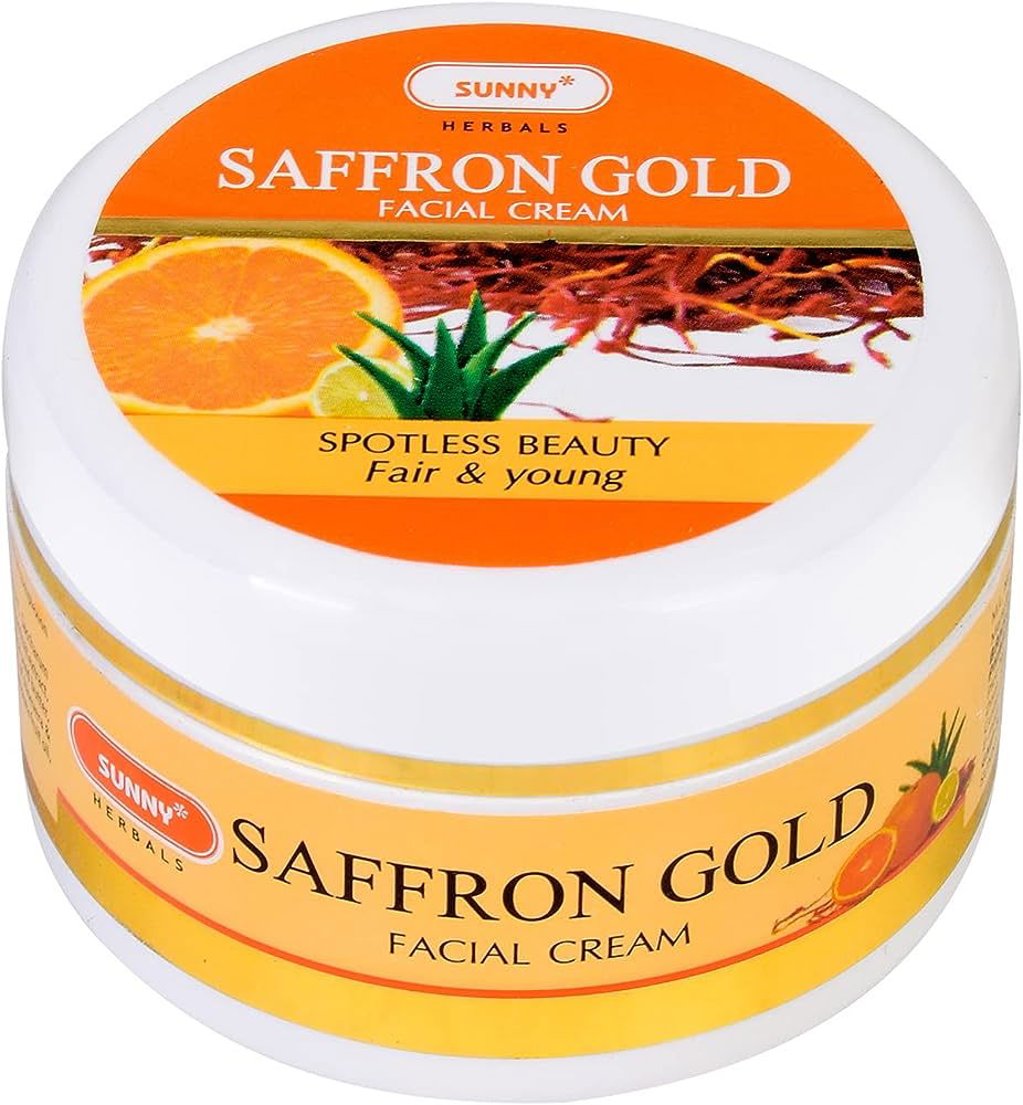 Bakson Sunny Saffron Gold Facial Cream (100g) - Golden-Patel Son