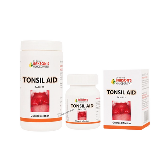 Bakson Tonsil Aid Tablets for Sore and irritated throat 10% Off - Golden-Patel Son