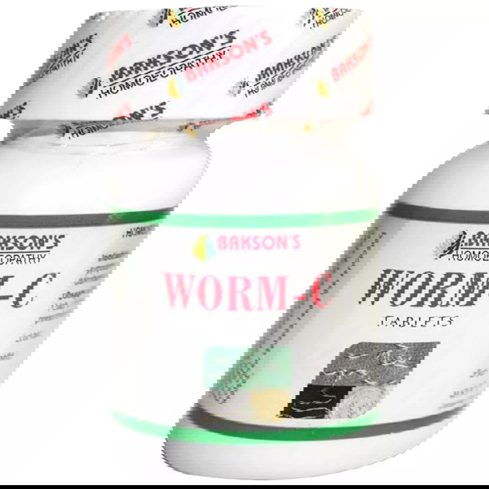 Bakson Worm C Tablets (75tab) - Golden-Patel Son