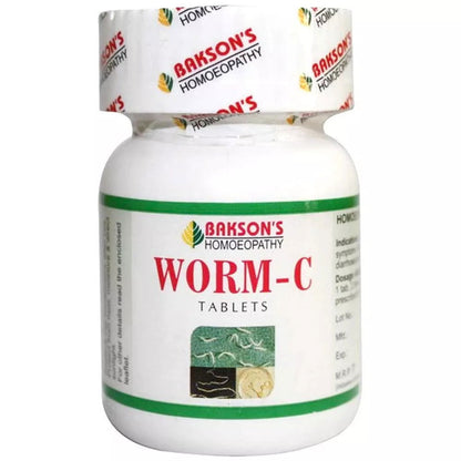 Bakson Worm C Tablets (75tab) - Golden-Patel Son