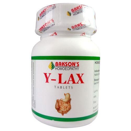 Bakson Y Lax Tablets for constipation, difficult stools. - Golden-Patel Son