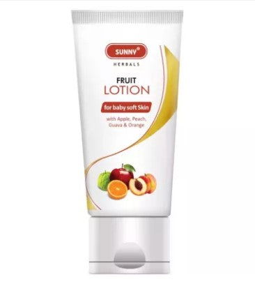 Bakson fruit lotion for soft skin with apple, peach, guava, orange - Golden-Patel Son