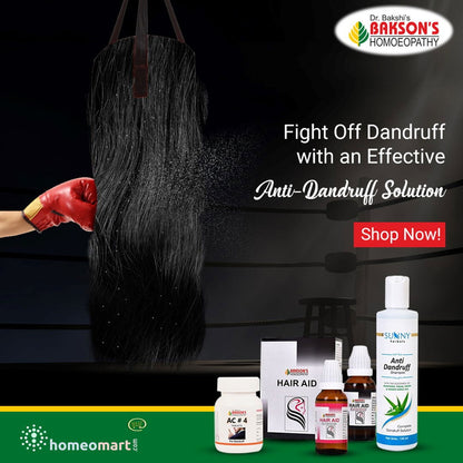Bakson's AC4 Tablets: Homeopathic Solution for Dandruff-Free, Healthy Hair - Golden-Patel Son