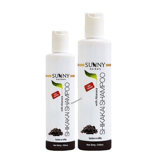 Bakson's Shikakai shampoo with Aloevera for soft and silky hair 25% off - Golden-Patel Son