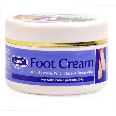 Bakson's Sunny Foot Cream with Aloe Vera, Witch Hazel & Sarsaparilla - Golden-Patel Son