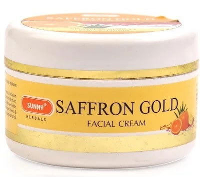 Bakson's Sunny Saffron Gold Facial Cream for Spotless Beauty, Fairness. - Golden-Patel Son