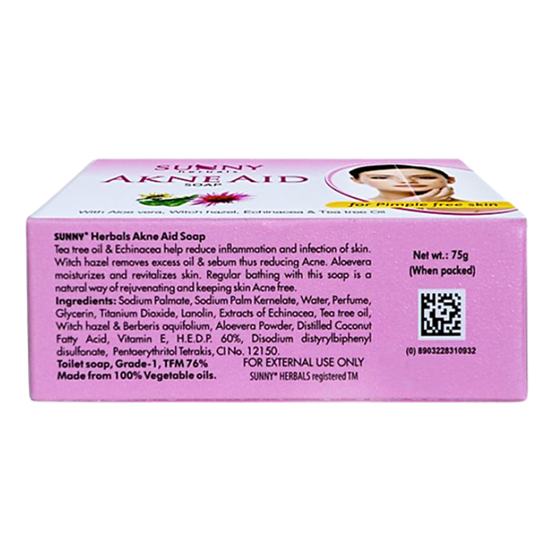 Baksons Akne Aid Soap with Tea Tree Oil for Acne Control - Golden-Patel Son