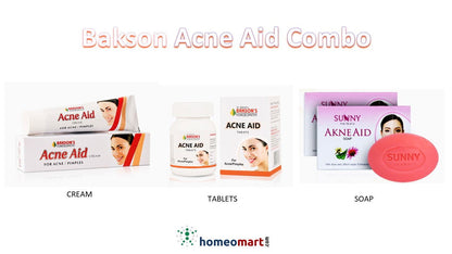 Baksons Akne Aid Soap with Tea Tree Oil for Acne Control - Golden-Patel Son