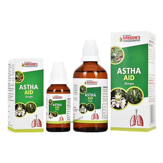 Baksons Astha Aid Drops for Breathing Problems. - Golden-Patel Son