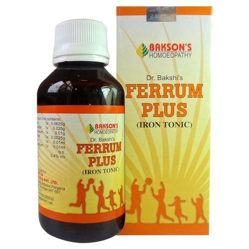 Baksons Ferrum Plus Iron Tonic, Anemia, Iron deficiency - Golden-Patel Son