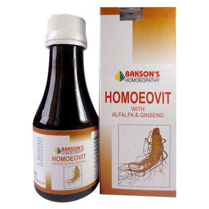 Baksons Homoeovit Syrup, Appetite loss, Anemia, Fatigue, Insomnia - Golden-Patel Son