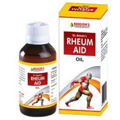 Baksons Rheum Aid Oil for Pain Stiffness in Joints and Muscles, Sprains. - Golden-Patel Son