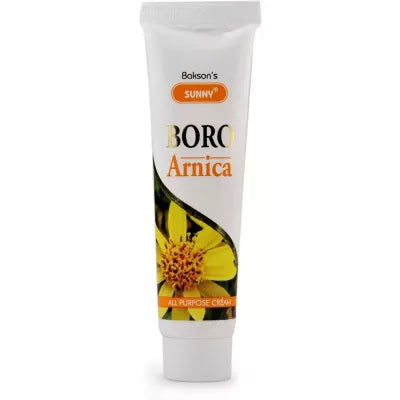 Baksons Sunny Boro Arnica cream for cuts, sores, dry skin - Golden-Patel Son
