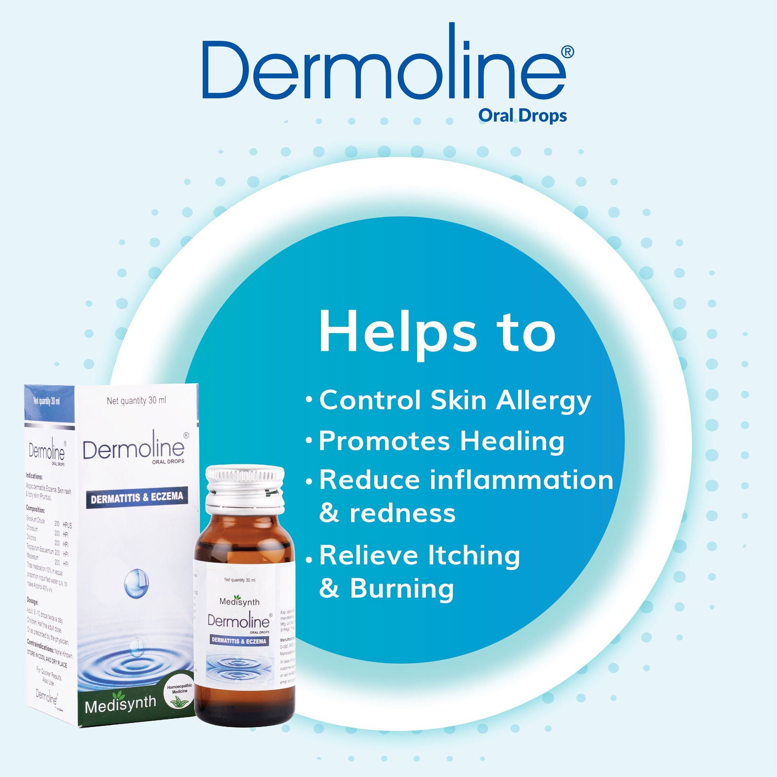 Dermoline Oral drops - Golden-Patel Son