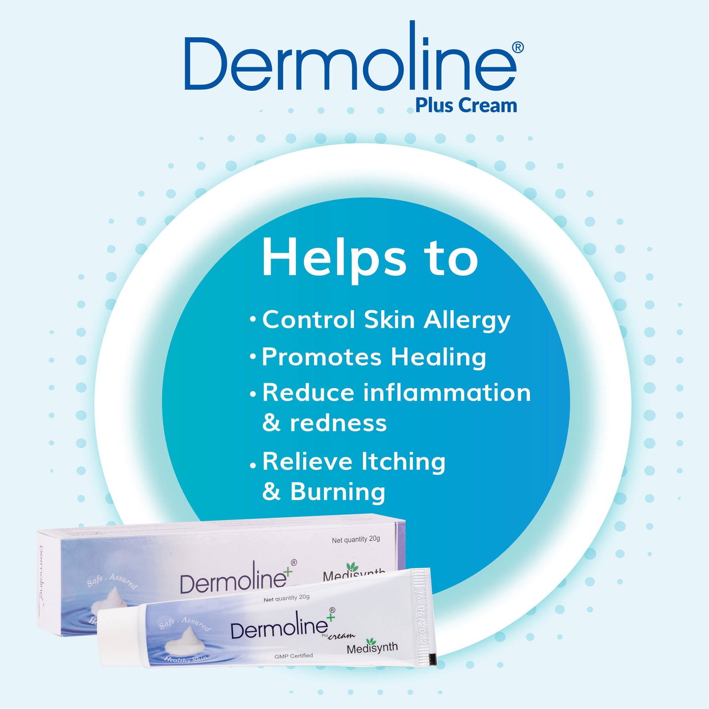 Dermoline Plus Cream - Golden-Patel Son