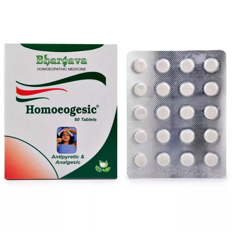 Dr. Bhargava Homoeogesic Tablets (60tab) - Golden-Patel Son
