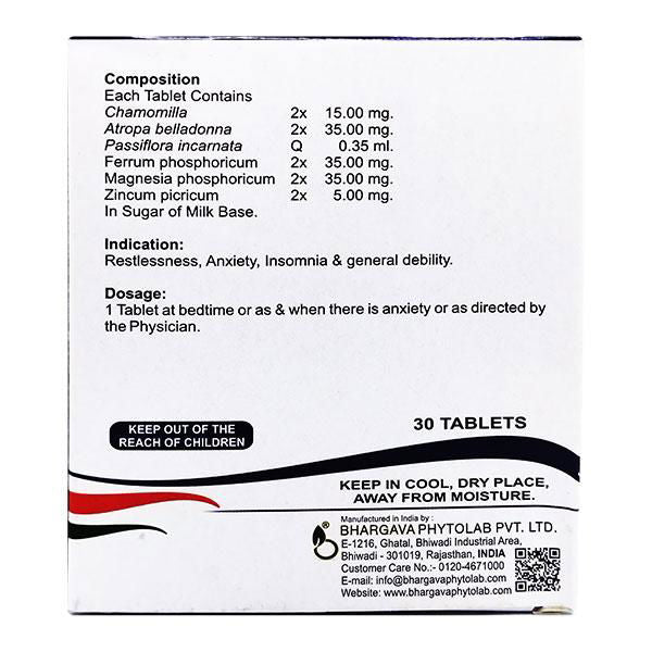 Dr. Bhargava Shakoon Tablets (30tab) - Golden-Patel Son