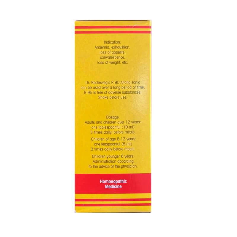 Dr. Reckeweg Alfalfa Tonic (250ml) - Golden-Patel Son