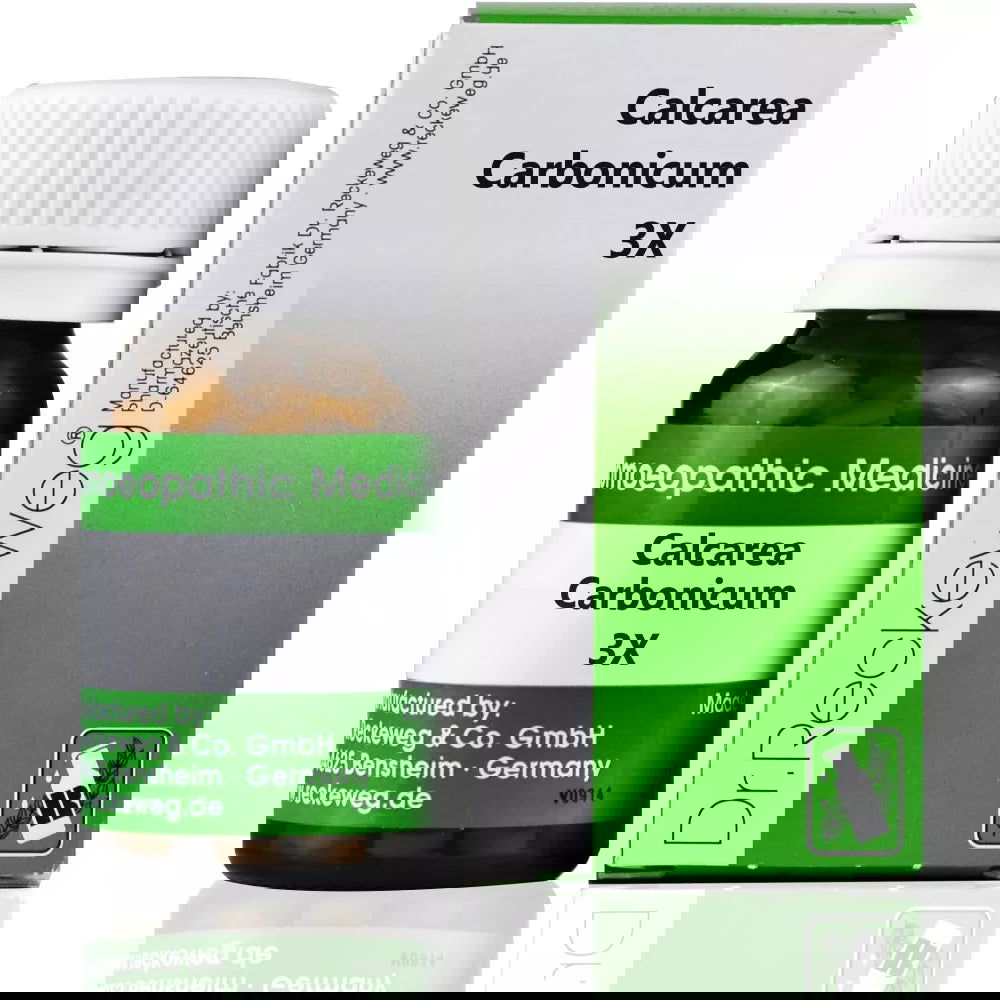 Dr. Reckeweg Calcarea Carbonicum 3X (20g) - Golden-Patel Son