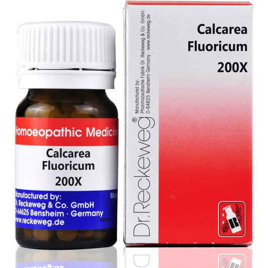 Dr. Reckeweg Calcarea Fluoricum 200X (20g) - Golden-Patel Son
