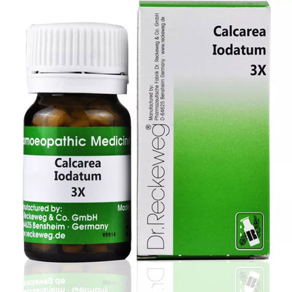 Dr. Reckeweg Calcarea Iodatum 3X (20g) - Golden-Patel Son