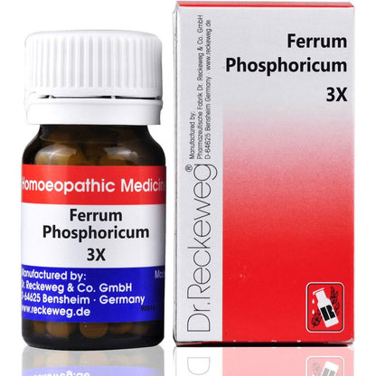Dr. Reckeweg Ferrum Phosphoricum 3X (20g) - Golden-Patel Son