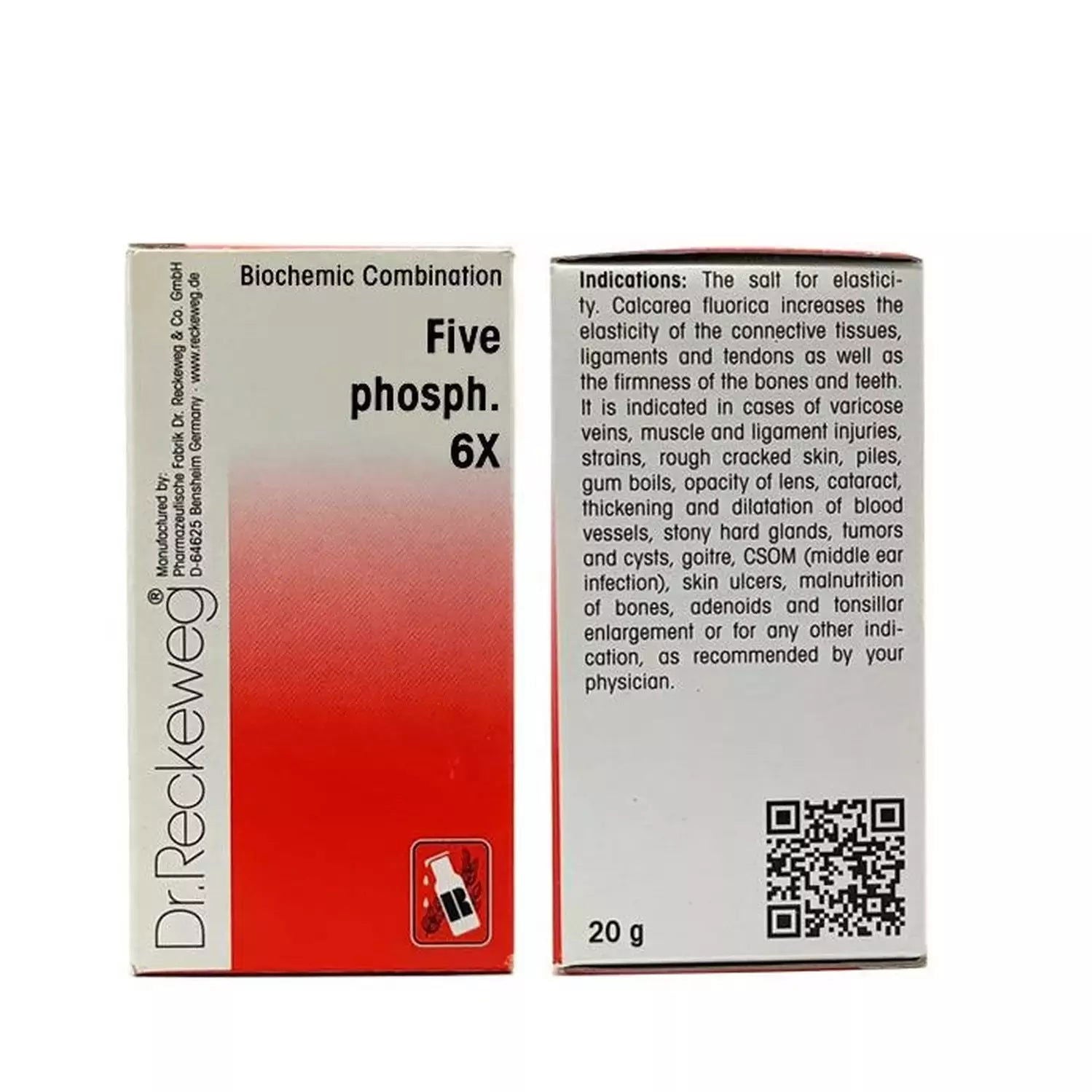 Dr. Reckeweg Five Phos 6X (20g) - Golden-Patel Son