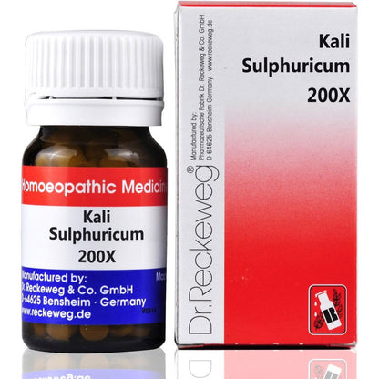 Dr. Reckeweg Kali Sulphuricum 200X (20g) - Golden-Patel Son