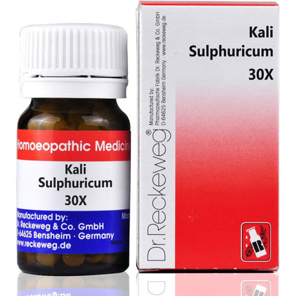 Dr. Reckeweg Kali Sulphuricum 30X (20g) - Golden-Patel Son