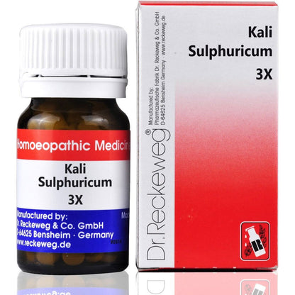 Dr. Reckeweg Kali Sulphuricum 3X (20g) - Golden-Patel Son