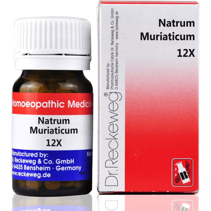 Dr. Reckeweg Natrum Muriaticum 12X (20g) - Golden-Patel Son