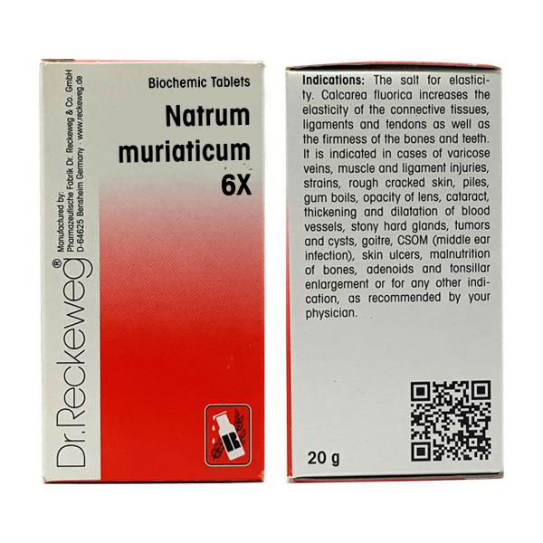 Dr. Reckeweg Natrum Muriaticum 6X (20g) - Golden-Patel Son