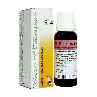Dr. Reckeweg R14 Drop - Nerve And Sleep Drop - Golden-Patel Son